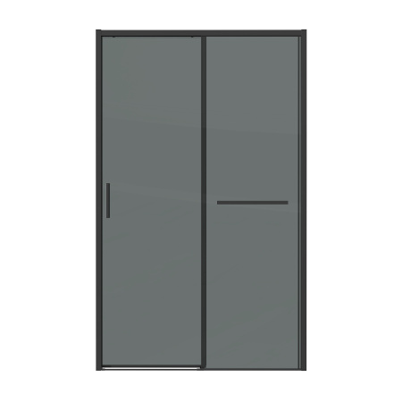 Душевая дверь Grossman Style 100.K33.05.120.21.10 120х195 стекло тонированное профиль черный матовый