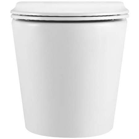 Унитаз подвесной Тритон Verso Щ0000057971 белый с сиденьем микролифт безободковый каскадный смыв