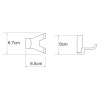 Крючок WasserKRAFT 5023DW Крючок WasserKRAFT 5023DW