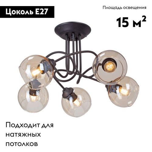 Люстра потолочная Vitaluce V43090 V43090-13/5PL - фото 2