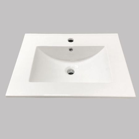 Тумба с раковиной Comforty Франкфурт 00-00004332CF 60х50 подвесная цвет серый