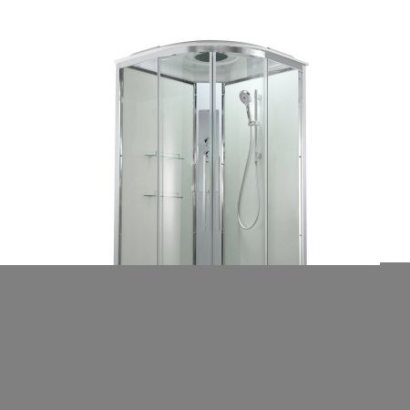 Душевая кабина AvaCan EM EM2011T 110х110 четверть круга с крышей ориентация универсальная