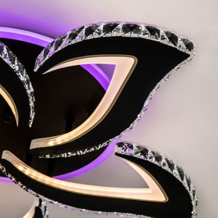 Люстра потолочная LED4U L2839-5 BK