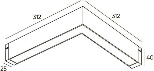Трековый светодиодный светильник Denkirs Smart Linear (Смарт Линеар) DK8014-BK - фото 3