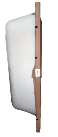 Ванна акриловая Timo RITTA RITTA1570-KT15-SPV1505-FP15H 150х70 пристенная прямоугольная с каркасом