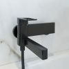 Смеситель для ванны и душа IDDIS Slide SLIBL00i02WA настенный черный