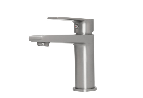 Смеситель Stella Polar Кламар SP-00001956 на раковину серый - фото 4