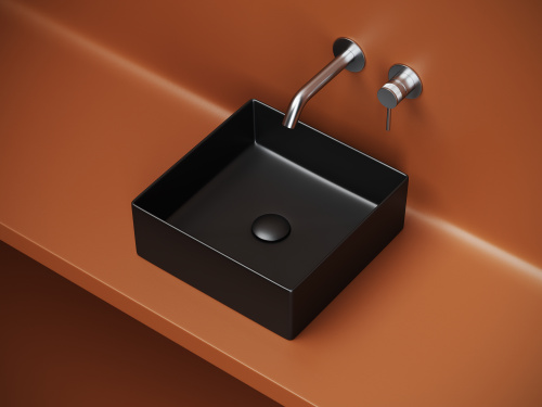 Раковина Ceramica Nova ELEMENT 36 см CN6068MB накладная цвет черный матовый - фото 3