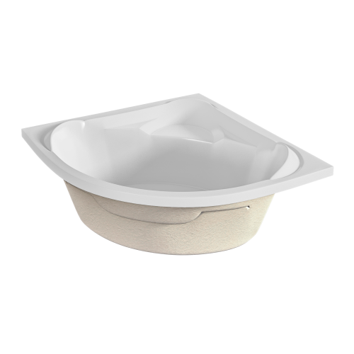 Ванна акриловая 1MarKa PALERMO 01па1515 150х150 угловая четверть круга без каркаса - фото 2 Ванна акриловая 1MarKa PALERMO 01па1515 150х150 угловая четверть круга без каркаса - фото 2