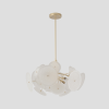 Люстра на штанге Crystal Lux Dandelion (Данделион) DANDELION SP6 GOLD