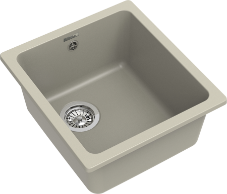 Кухонная мойка Rivelato BERKANA BK-35 topazio 40х45 цвет бежевый