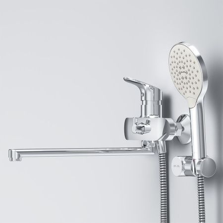 Смеситель для ванны и душа Am.Pm Like F8095000 настенный хром