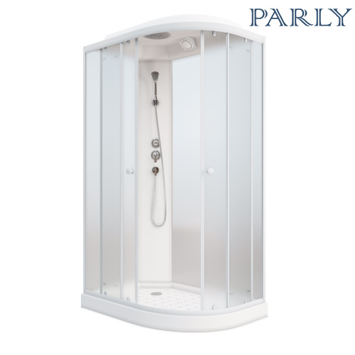 Душевая кабина Parly Effect EF1231L 120х80 асимметричная с крышей - фото 3