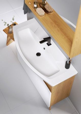 Тумба под раковину Aqwella Y BAS0110DZ 100х40 напольная цвет коричневый