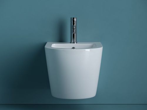 Биде подвесное Ceramica Nova UNO CN11002 цвет белый - фото 3