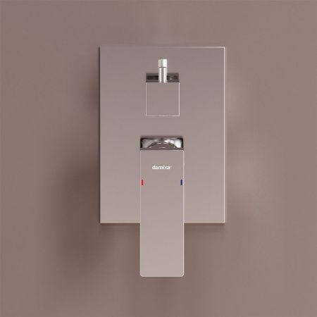Смеситель для ванны и душа Damixa Gala 537100000 встраиваемый в стену хром