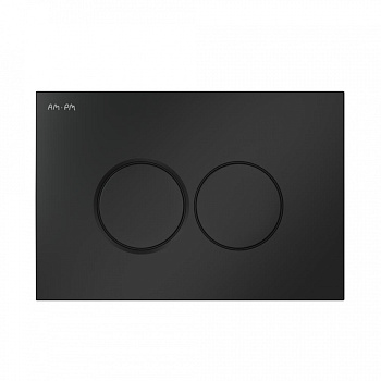 Клавиша смыва механическая Am.Pm ProC I070138 цвет черный матовый Клавиша смыва механическая Am.Pm ProC I070138 цвет черный матовый