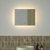 Зеркало с подсветкой Defesto GLOW DF 2511RH 50х40 подвесное