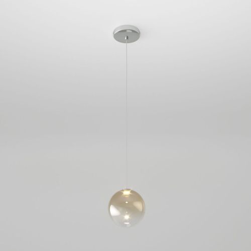 Светильник подвесной Eurosvet Wonder (Вондер) 50232/1 LED янтарный - фото 2