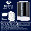 Душевая кабина Taliente TA-12080G(L) 120х80 асимметричная с крышей ориентация левая