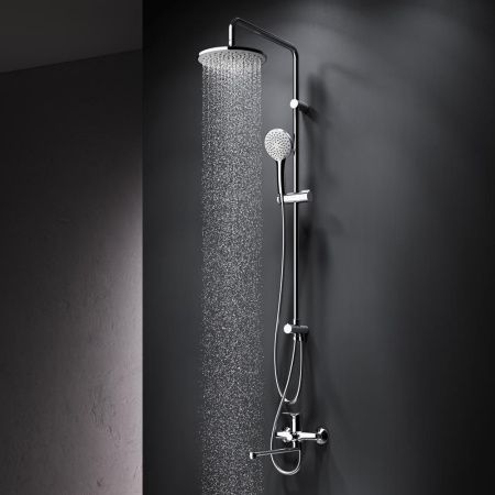 Душевая стойка Am.Pm Gem F40890A94 настенная цвет хром