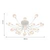 Люстра потолочная Favourite Skein (Скеин) 4198-28C
