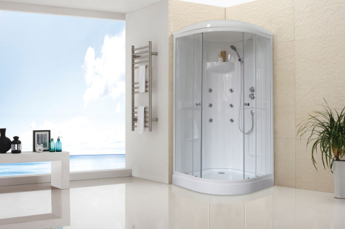 Душевая кабина Royal Bath НК RB90HK2-T 90х90 четверть круга с крышей - фото 2