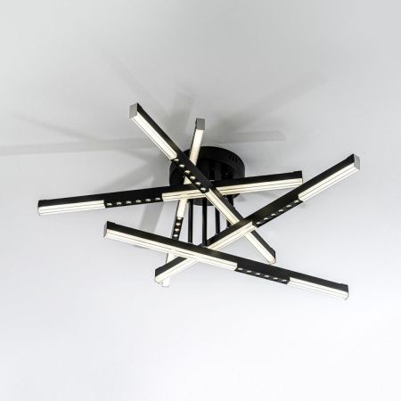 Светильник потолочный LED4U L5115-5 BK
