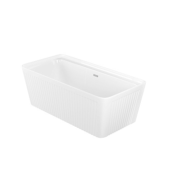 Ванна акриловая Grossman Cristal GR-28041 160х75 отдельностоящая прямоугольная с каркасом