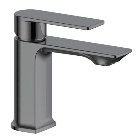 Смеситель Voda Neva NV26GM на раковину вороненая сталь