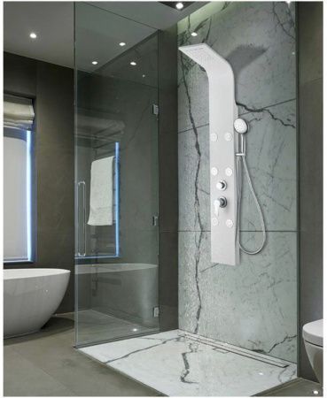 Душевая панель Aquanet Galaxy 00209999 настенная цвет белый