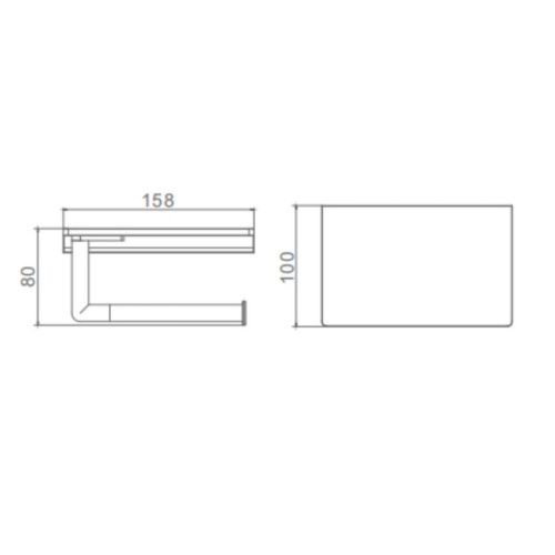 Бумагодержатель Raglo R320.03.09 - фото 2