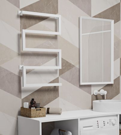 Полотенцесушитель электрический Indigo Sparta DGS80-50WMRt 50х85 белый