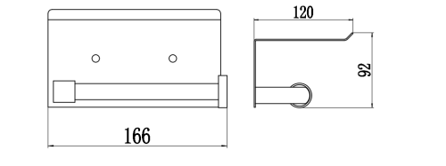 Бумагодержатель Savol S-00AK56 - фото 2