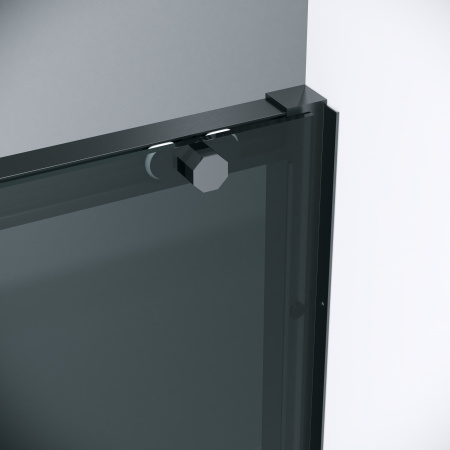 Душевая дверь Grossman Style 100.K33.05.120.21.10 120х195 стекло тонированное профиль черный матовый