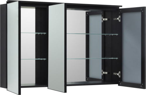 Зеркало-шкаф De Aqua Алюминиум 261762 120х14х77 подвесной - фото 5 Зеркало-шкаф De Aqua Алюминиум 261762 120х14х77 подвесной - фото 5