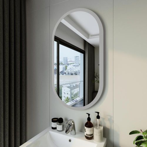 Зеркало с подсветкой Бриклаер 4627125415715 55х100 - фото 4