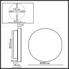Светильник настенный Odeon Light Cork (Цорк) 7073/15WL