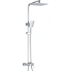Душевая стойка Rose R1636F настенная цвет белый