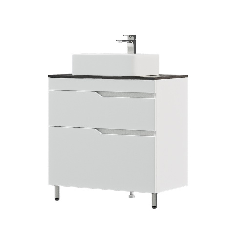 Тумба под раковину Corozo Теона SD-00001512 79х44х85 цвет белый - фото 2