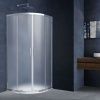 Душевой уголок Vincea Alpha VSQ-3AL800MT 80х80 стекло текстурное профиль хром без поддона