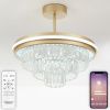 Люстра на штанге Natali Kovaltseva Crystal (Црыстал) LED LAMPS 81115/3C