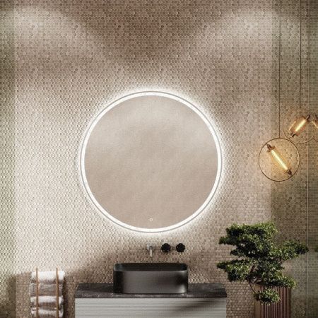 Зеркало с подсветкой Sancos Bella BE1000 100х100 подвесное