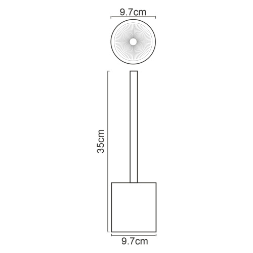 Ершик для унитаза WasserKRAFT 1927 - фото 3