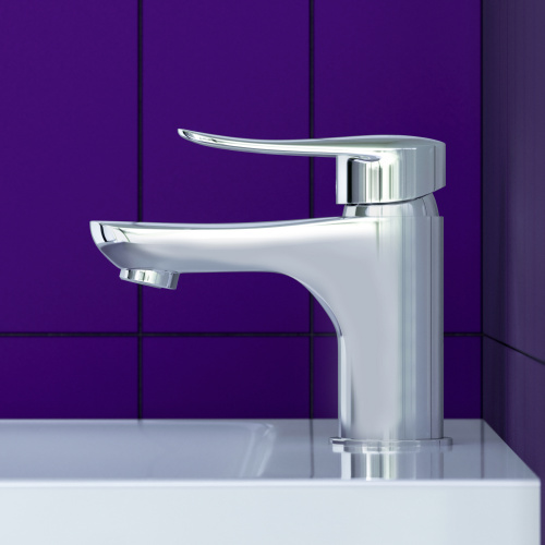 Смеситель Dorff Ultra D5002100 на раковину хром - фото 4