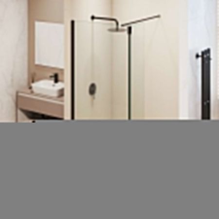 Душевая перегородка RGW Walk In 351005023-14 120х195 стекло прозрачное профиль черный