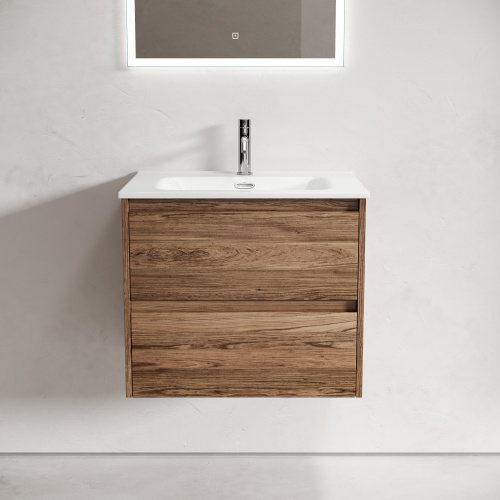 Тумба под раковину Sancos Libra LB60ECH 59х45х50 настенная - фото 4