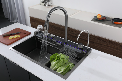 Мойка кухонная Cerutti SPA CT10356 75х46 цвет черный