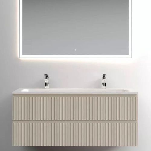 Тумба под раковину Sancos SNOB T SNT120CE 120х40 подвесная цвет бежевый - фото 3