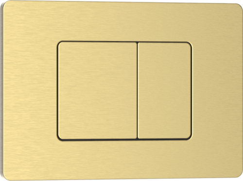 Клавиша смыва механическая Iberica Blanca INOX-C IB.B011.005.000 цвет желтый - фото 2